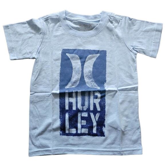 Hurley Boys Blue Two Tone Logo TShirt - Picture 1 of 2